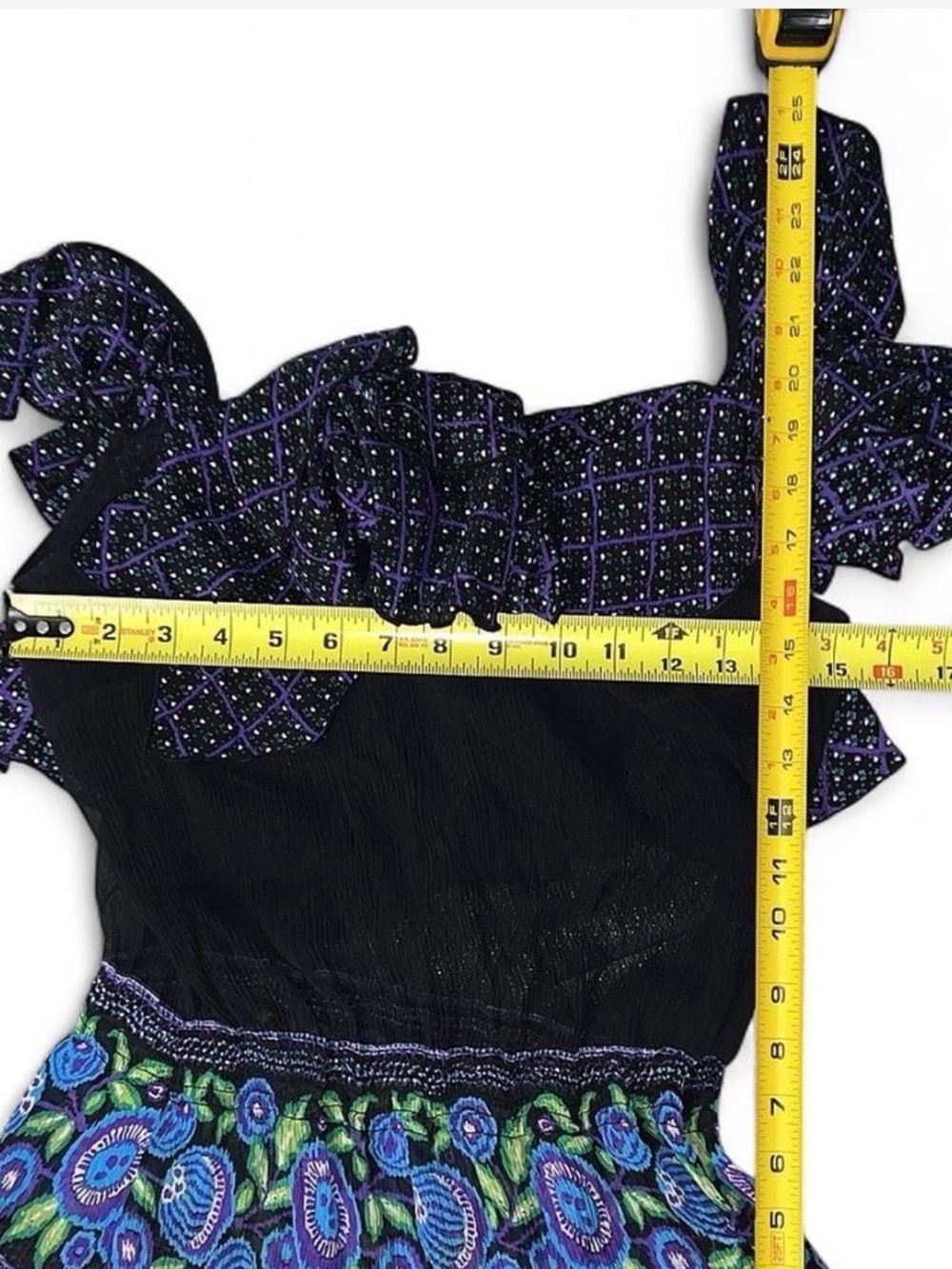 Anna Sui Designer Vtg 100% Silk Top from “Days of Heaven” collection of 2011 - Picture 6 of 8